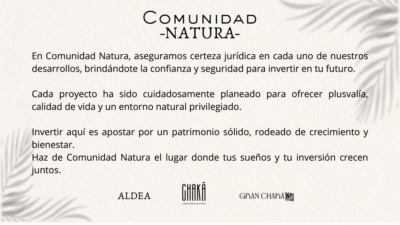 Comunidad Natura brochure 7